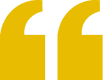 Yellow quotation marks on black background.